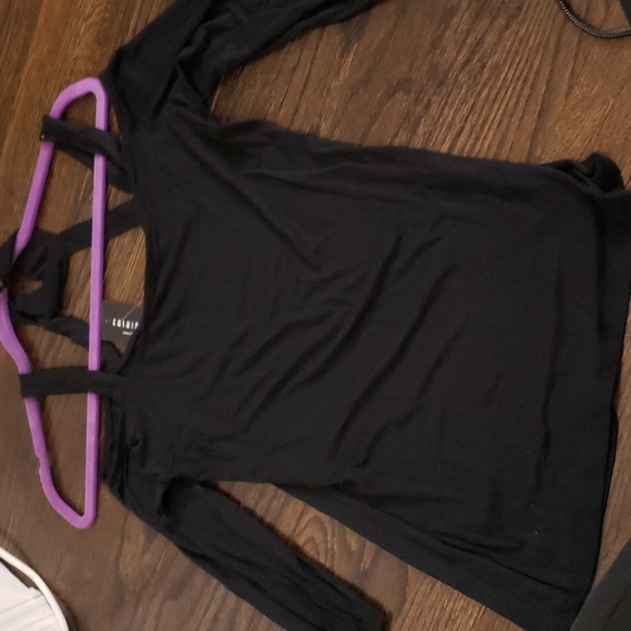 Women's Fashion Nova Off the shoulder strappy top Size Medium - Picture 4 of 5